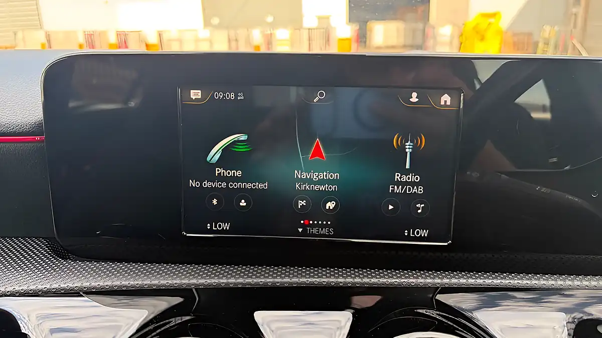 Used 2018 Mercedes-Benz a Class AMG Line White - Interior and Exterior details 10