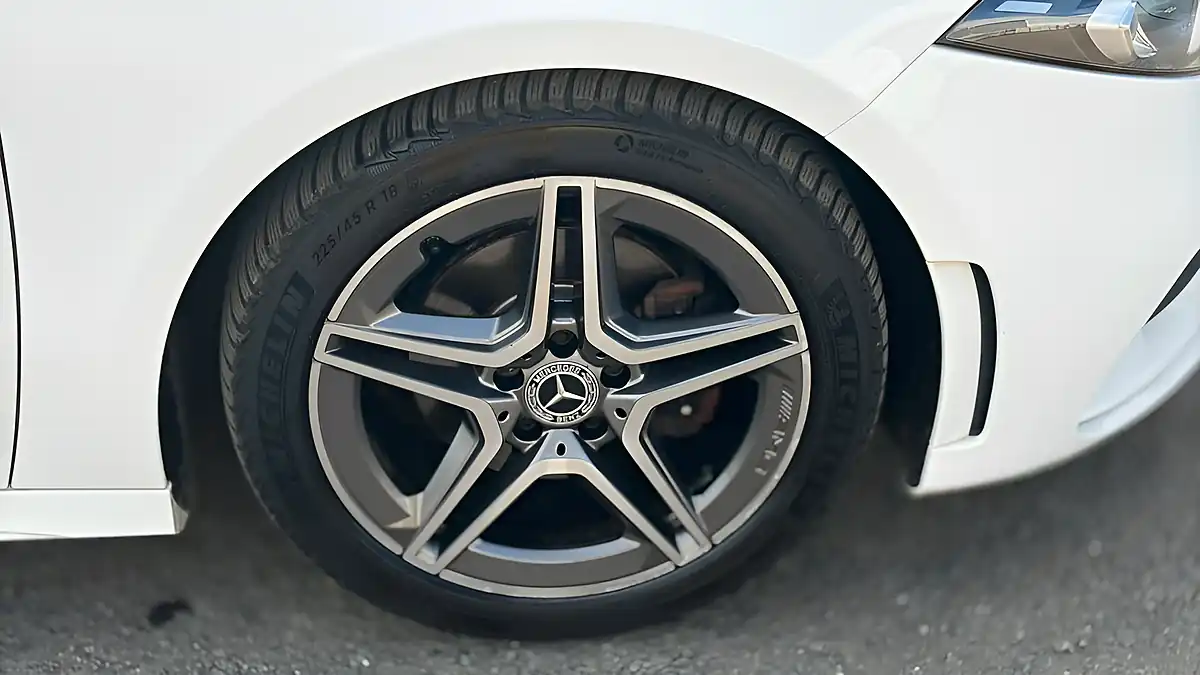 Used 2018 Mercedes-Benz a Class AMG Line White - Interior and Exterior details 19