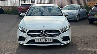 Used 2018 Mercedes-Benz a Class AMG Line White - Interior and Exterior details 3