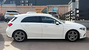 Used 2018 Mercedes-Benz a Class AMG Line White - Interior and Exterior details 5