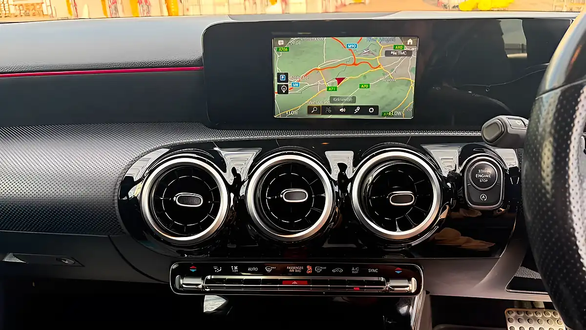 Used 2018 Mercedes-Benz a Class AMG Line White - Interior and Exterior details 9