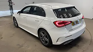 Used 2018 Mercedes-Benz a Class AMG Line White - Interior and Exterior details 3