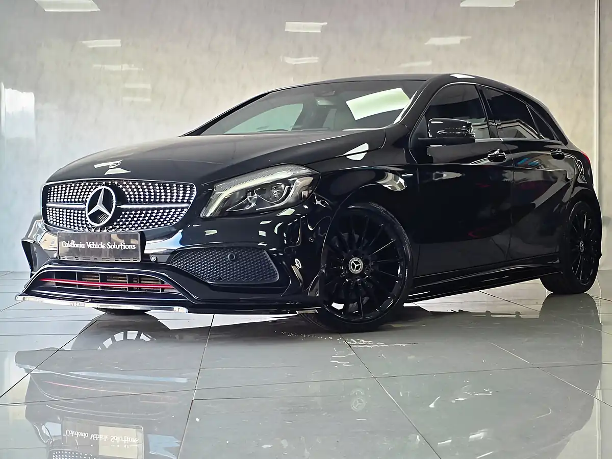 Used 2018 Mercedes-Benz a Class Premium Black - Interior and Exterior details 15