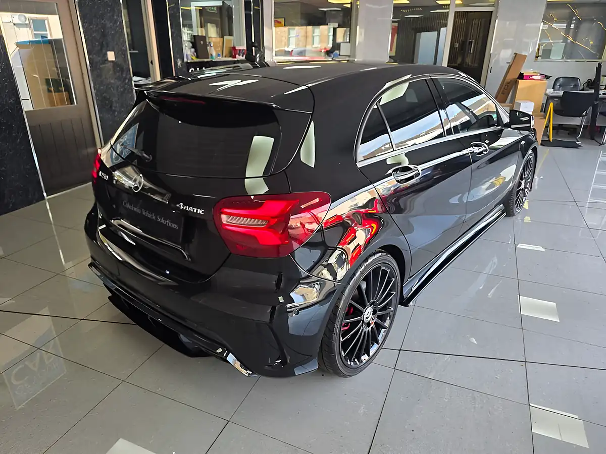 Used 2018 Mercedes-Benz a Class Premium Black - Interior and Exterior details 17
