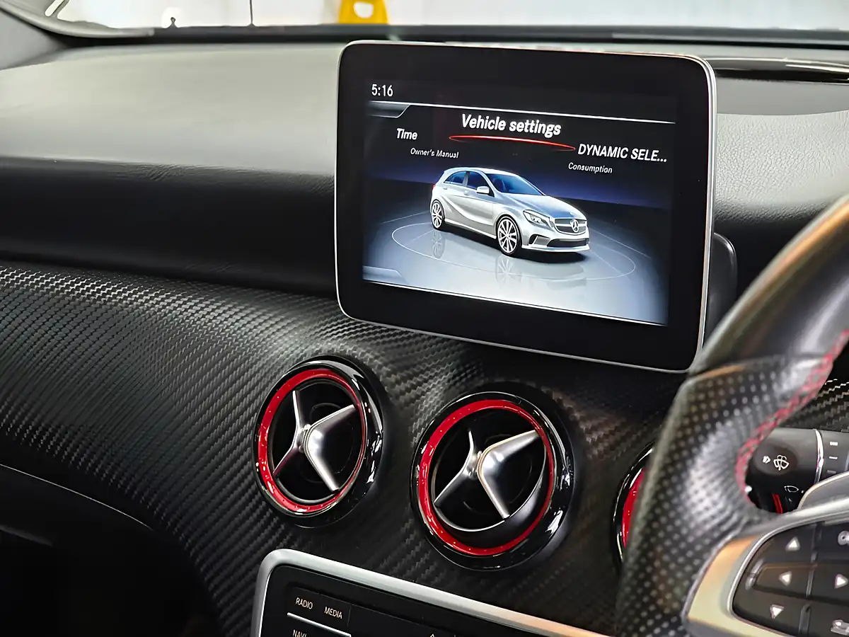 Used 2018 Mercedes-Benz a Class Premium Black - Interior and Exterior details 20
