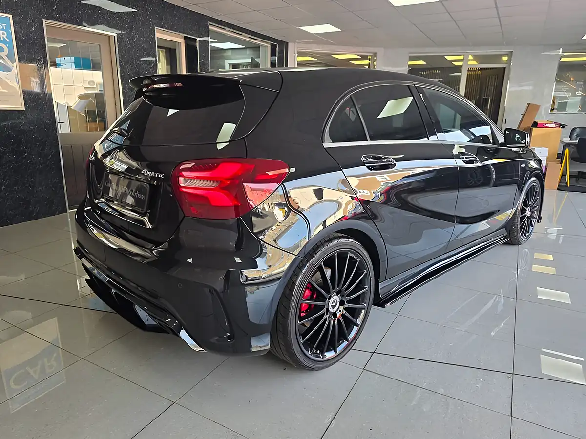 Used 2018 Mercedes-Benz a Class Premium Black - Interior and Exterior details 3