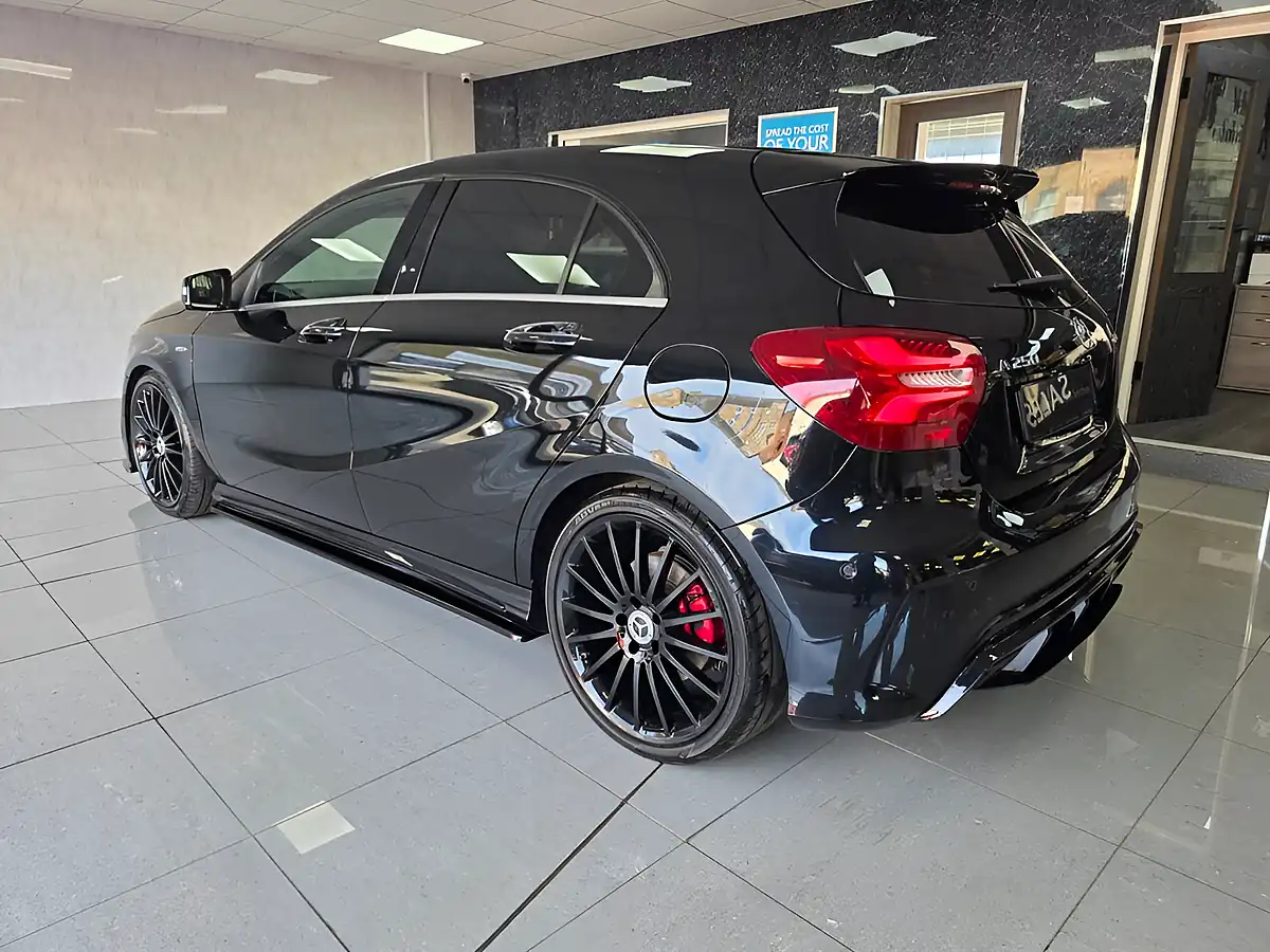 Used 2018 Mercedes-Benz a Class Premium Black - Interior and Exterior details 4