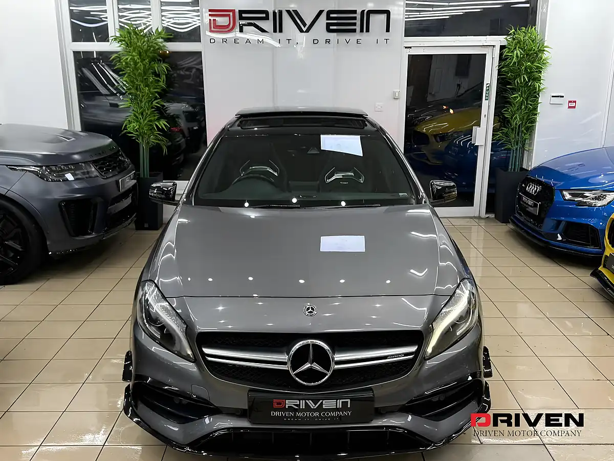 Used 2018 Mercedes-Benz a Class Premium Grey - Interior and Exterior details 3