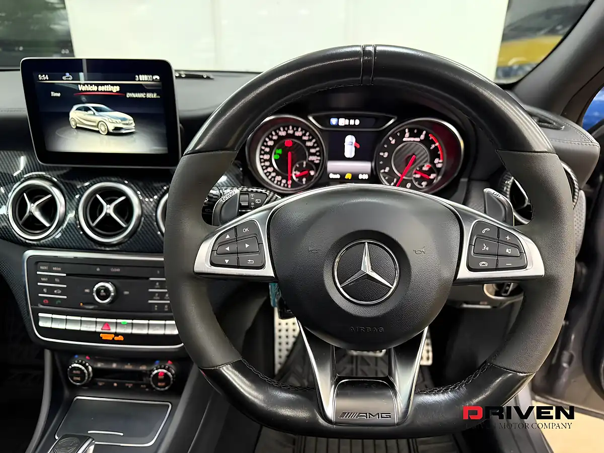 Used 2018 Mercedes-Benz a Class Premium Grey - Interior and Exterior details 4