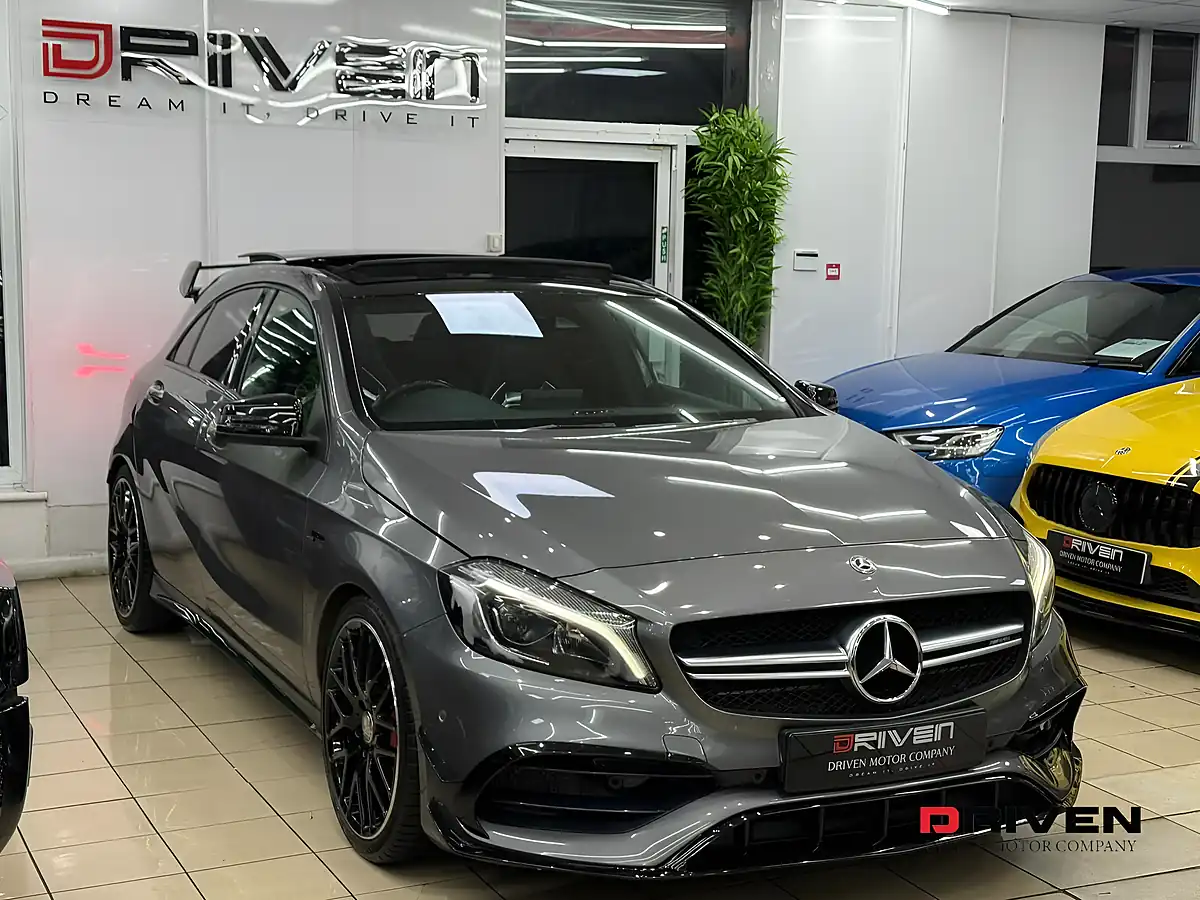 Used 2018 Mercedes-Benz a Class Premium Grey - Interior and Exterior details 5