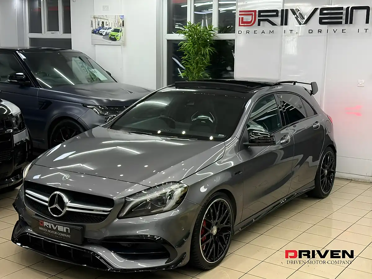 Used 2018 Mercedes-Benz a Class Premium Grey - Interior and Exterior details 6