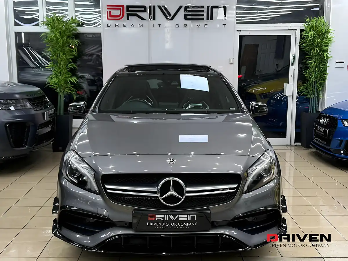 Used 2018 Mercedes-Benz a Class Premium Grey - Interior and Exterior details 8