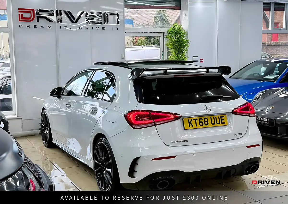 Used 2018 Mercedes-Benz a Class Premium Plus White - Interior and Exterior details 2