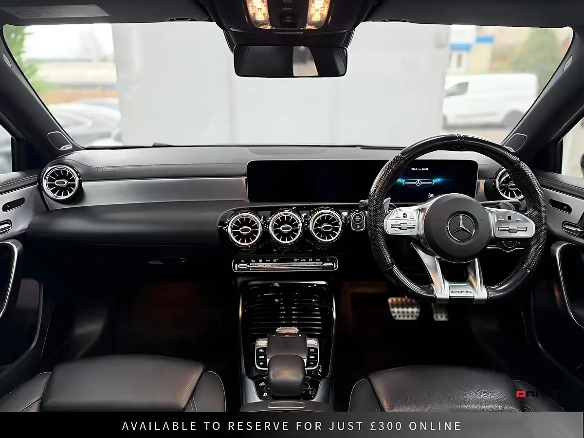 Used 2018 Mercedes-Benz a Class Premium Plus White - Interior and Exterior details 4