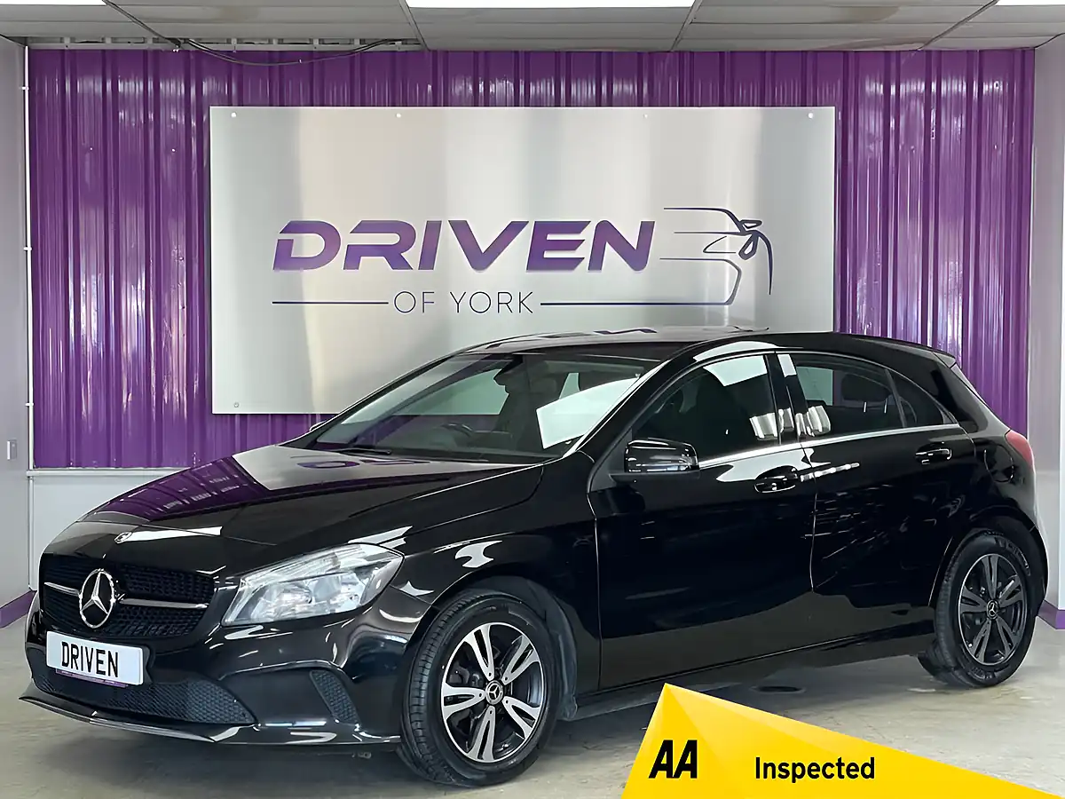 Used 2018 Mercedes-Benz a-Class Se Black - Front View