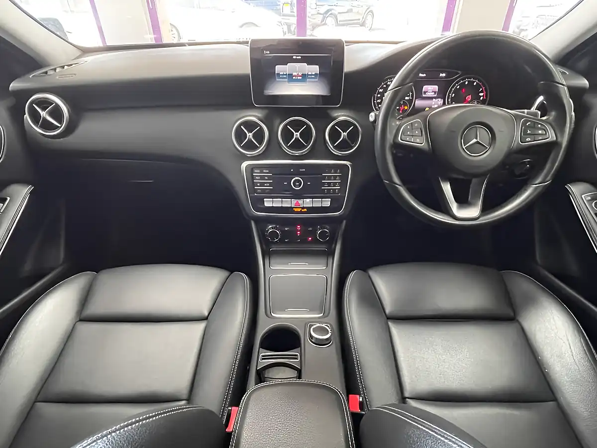 Used 2018 Mercedes-Benz a-Class Se Black - Interior and Exterior details 2