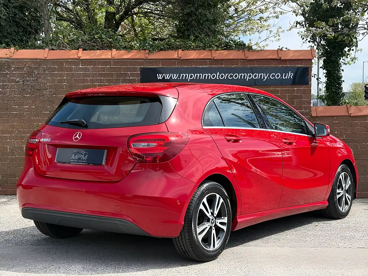 Used 2018 Mercedes-Benz a-Class Se Executive Jupiter Red - Interior and Exterior details 5
