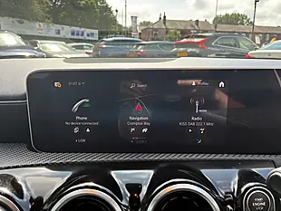 Used 2018 Mercedes-Benz a Class Se (executive) White - Interior and Exterior details 13