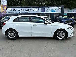 Used 2018 Mercedes-Benz a Class Se (executive) White - Interior and Exterior details 6