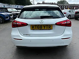 Used 2018 Mercedes-Benz a Class Se (executive) White - Interior and Exterior details 8