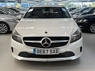 Used 2018 Mercedes-Benz a Class Se (executive) White - Interior and Exterior details 10