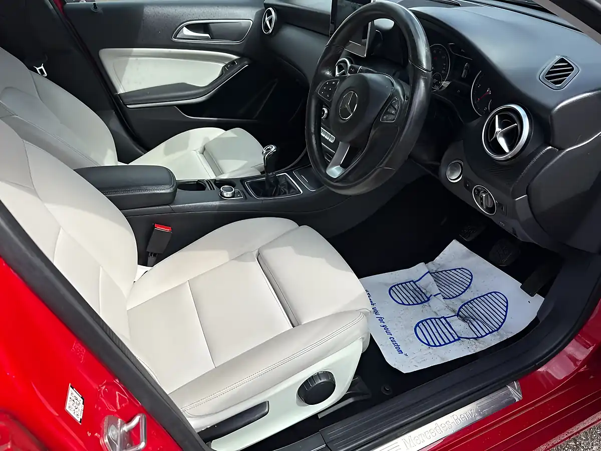 Used 2018 Mercedes-Benz a Class Se Red - Interior and Exterior details 13