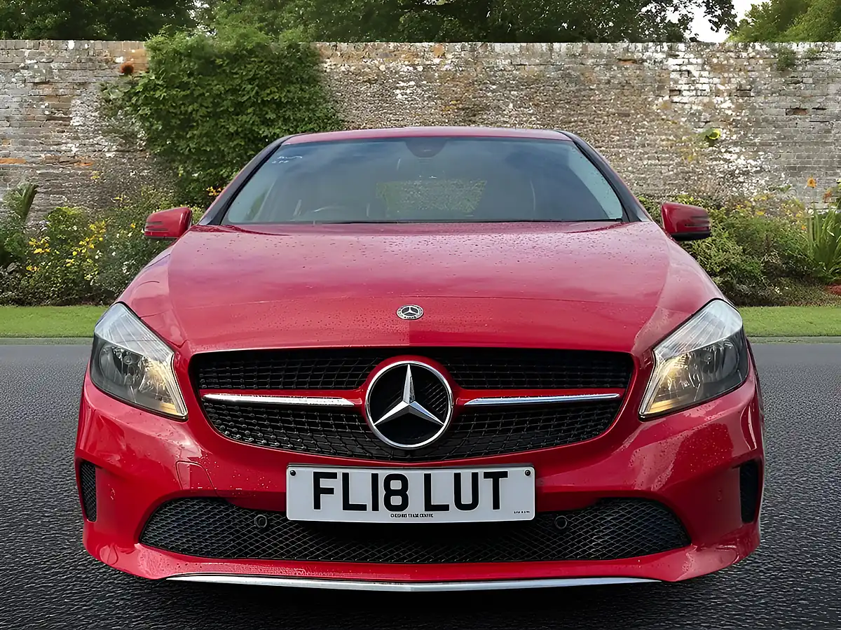 Used 2018 Mercedes-Benz a Class Se Red - Interior and Exterior details 3