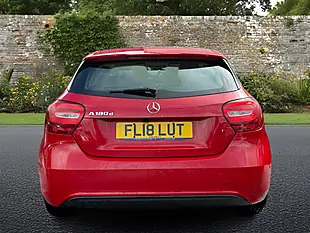 Used 2018 Mercedes-Benz a Class Se Red - Interior and Exterior details 6