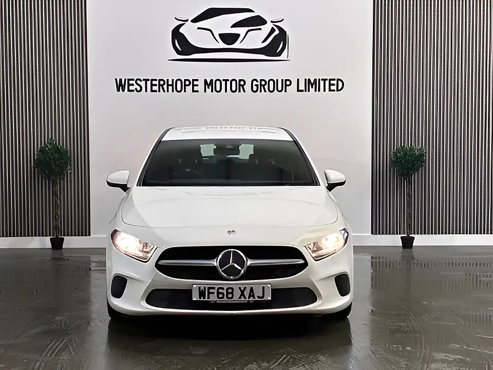 Used 2018 Mercedes-Benz a Class Se White - Interior and Exterior details 10