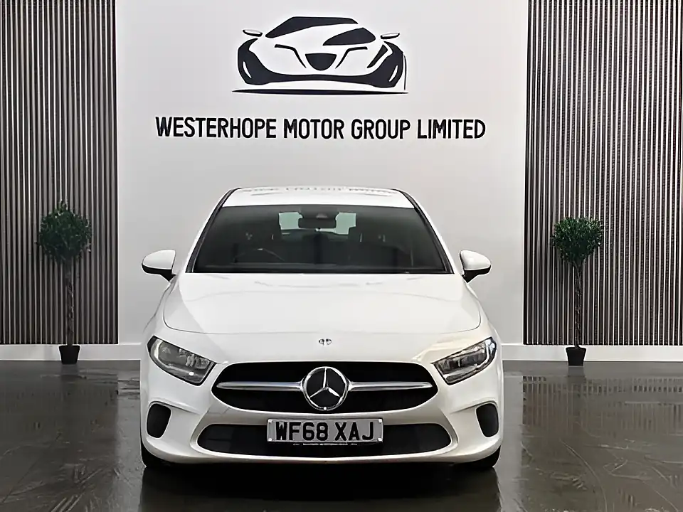 Used 2018 Mercedes-Benz a Class Se White - Interior and Exterior details 12