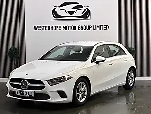 Used 2018 Mercedes-Benz a Class Se White - Interior and Exterior details 13