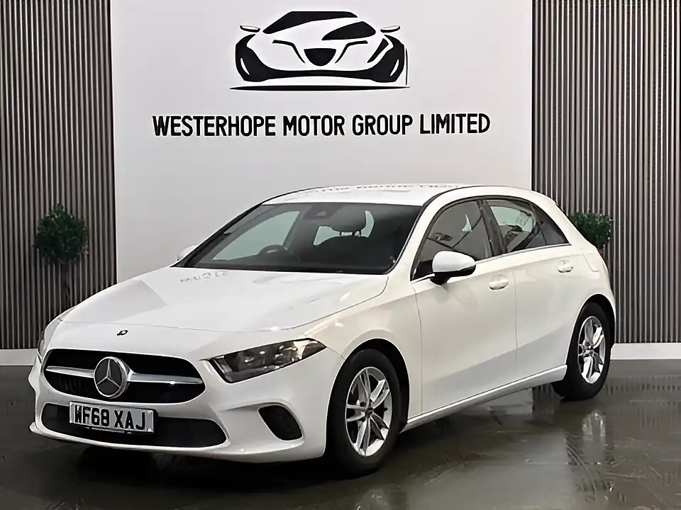 Used 2018 Mercedes-Benz a Class Se White - Interior and Exterior details 13