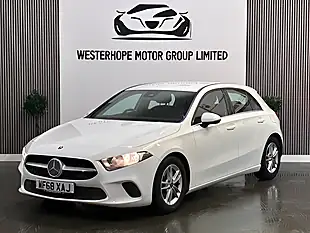 Used 2018 Mercedes-Benz a Class Se White - Interior and Exterior details 14