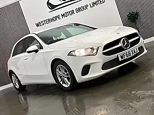Used 2018 Mercedes-Benz a Class Se White - Interior and Exterior details 16