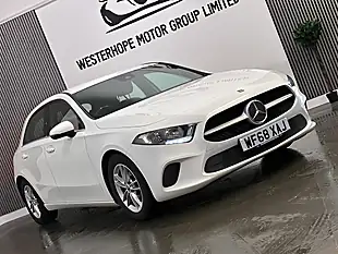 Used 2018 Mercedes-Benz a Class Se White - Interior and Exterior details 17