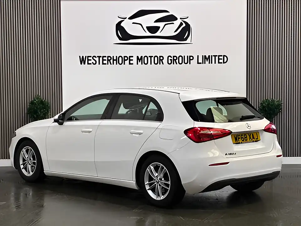 Used 2018 Mercedes-Benz a Class Se White - Interior and Exterior details 2