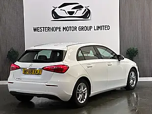 Used 2018 Mercedes-Benz a Class Se White - Interior and Exterior details 4
