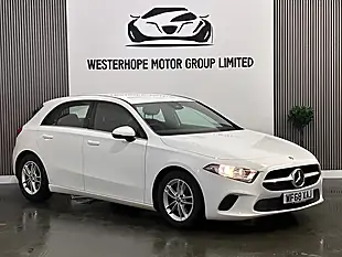 Used 2018 Mercedes-Benz a Class Se White - Interior and Exterior details 6
