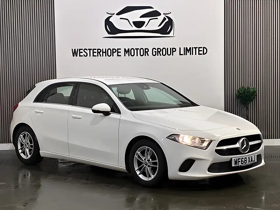Used 2018 Mercedes-Benz a Class Se White - Interior and Exterior details 6