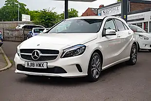 Used 2018 Mercedes-Benz a-Class Sport Edition Calcite White - Interior and Exterior details 3