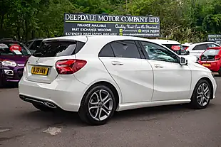 Used 2018 Mercedes-Benz a-Class Sport Edition Calcite White - Interior and Exterior details 7