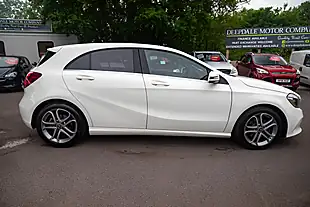 Used 2018 Mercedes-Benz a-Class Sport Edition Calcite White - Interior and Exterior details 8