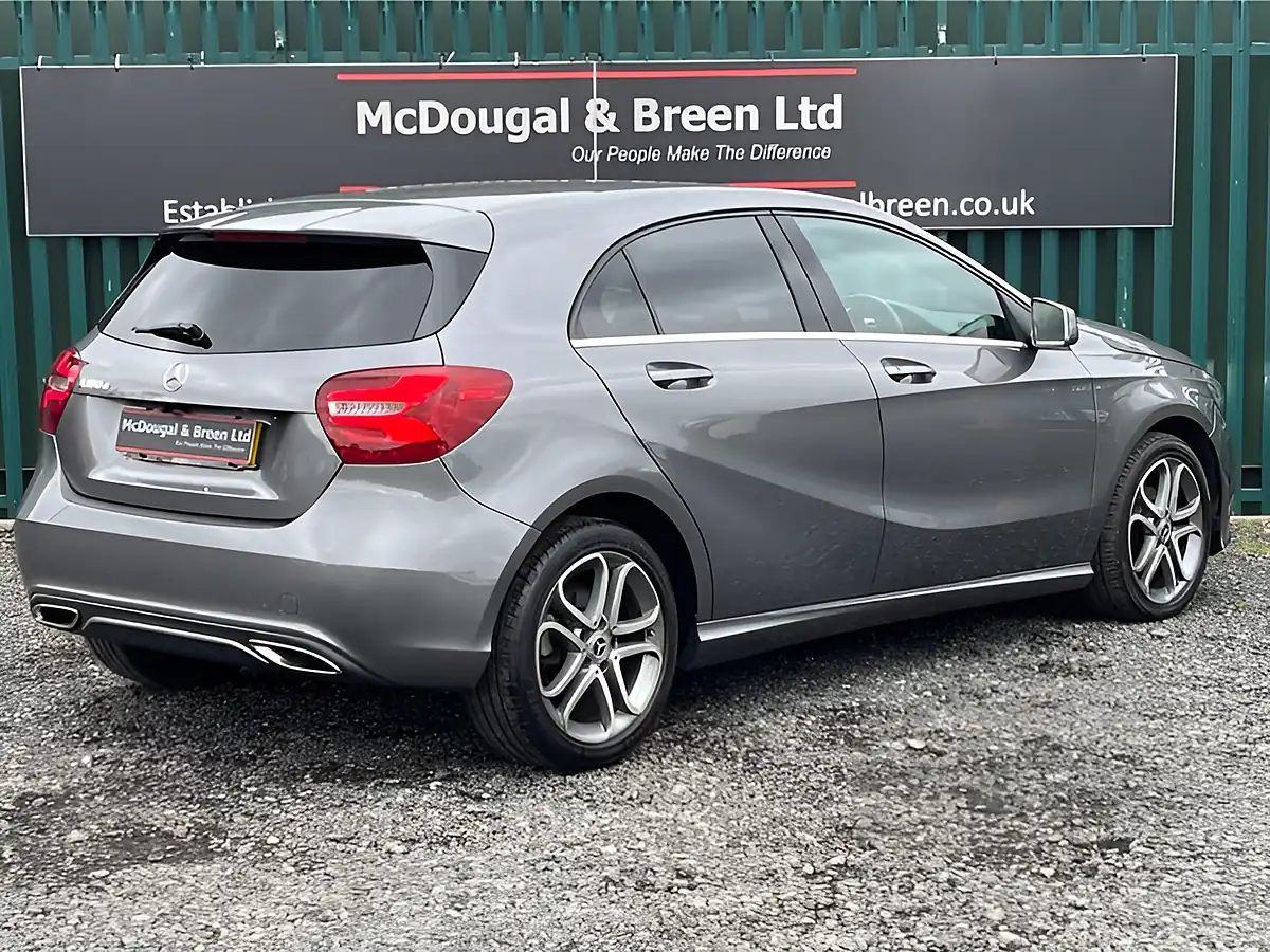 Used 2018 Mercedes-Benz a Class Sport Edition Grey - Interior and Exterior details 5