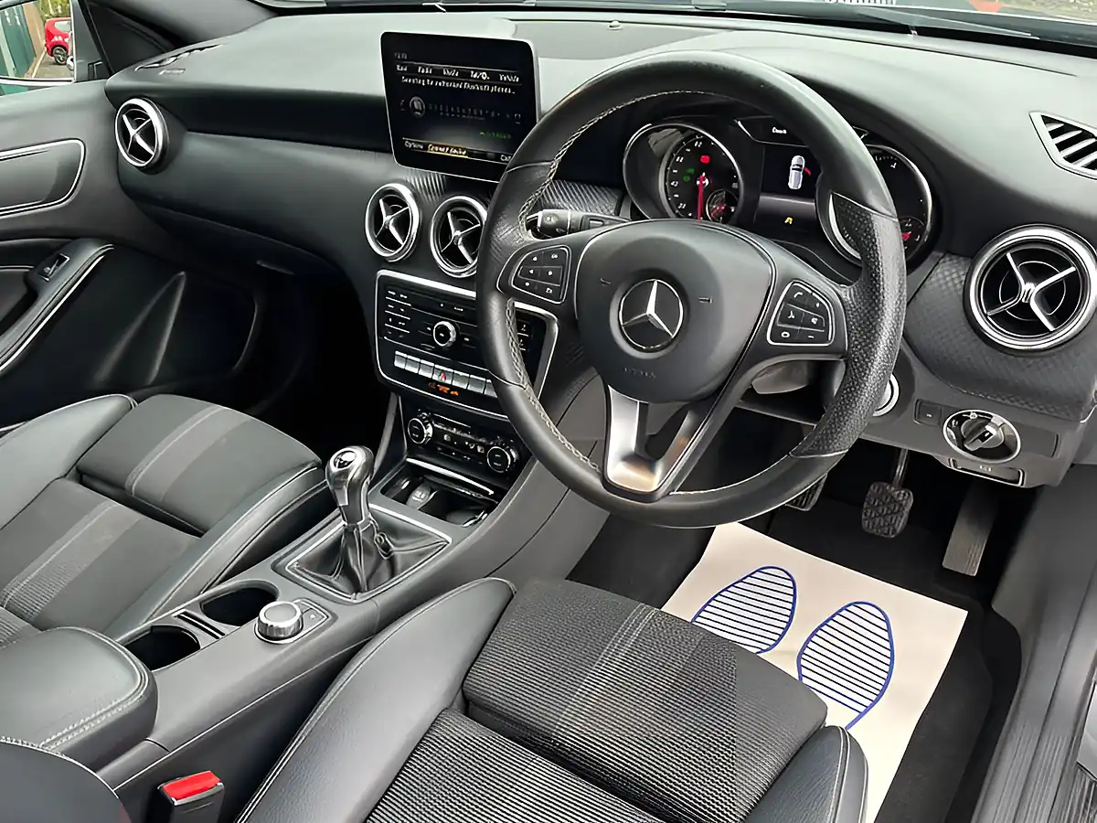 Used 2018 Mercedes-Benz a Class Sport Edition Grey - Interior and Exterior details 9