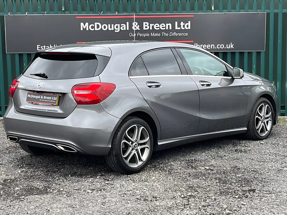 Used 2018 Mercedes-Benz a Class Sport Edition Grey - Interior and Exterior details 5