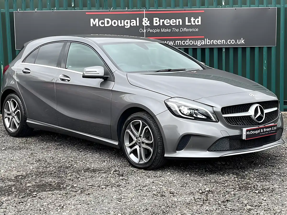 Used 2018 Mercedes-Benz a Class Sport Edition Grey - Interior and Exterior details 7