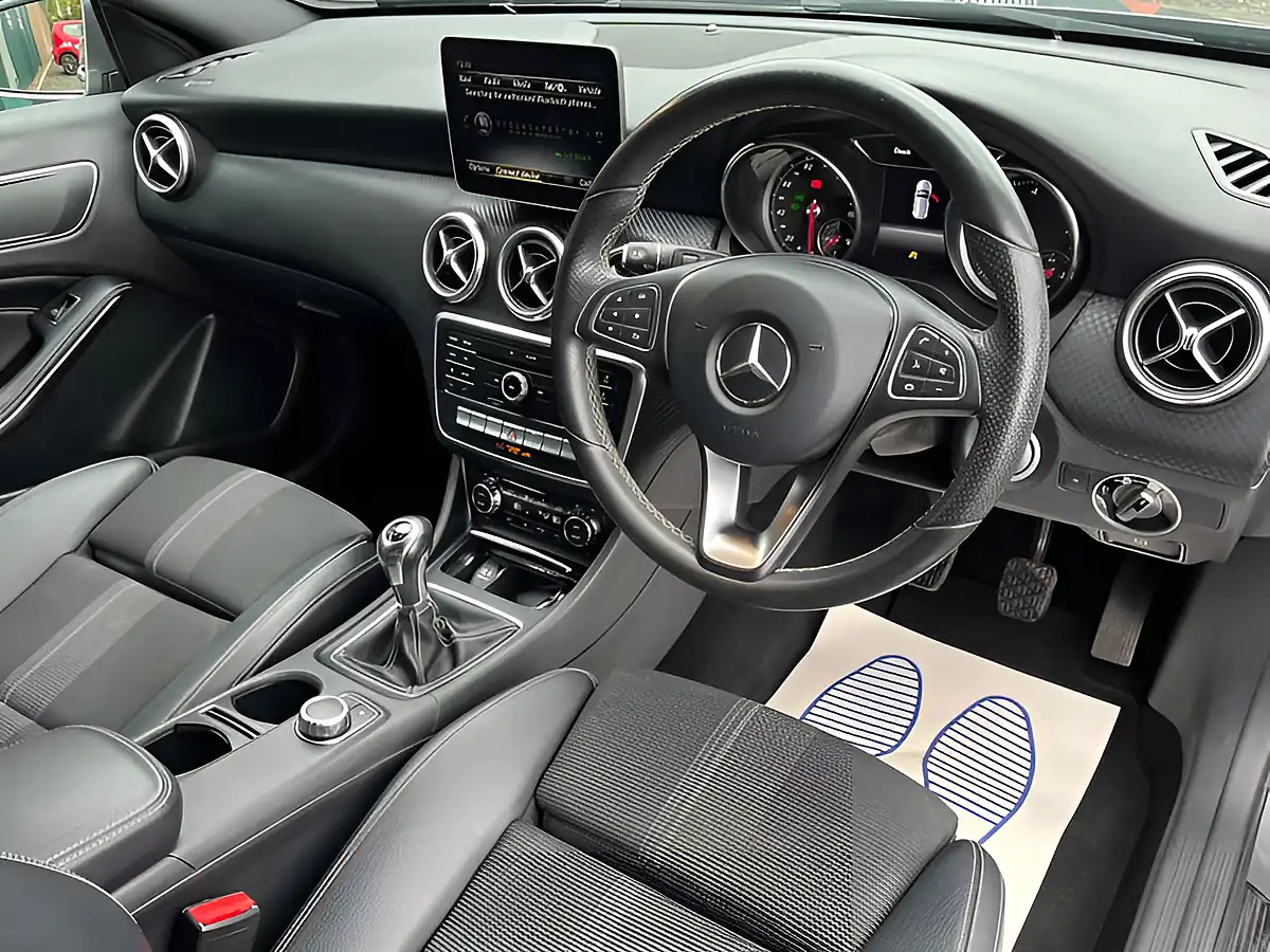 Used 2018 Mercedes-Benz a Class Sport Edition Grey - Interior and Exterior details 9