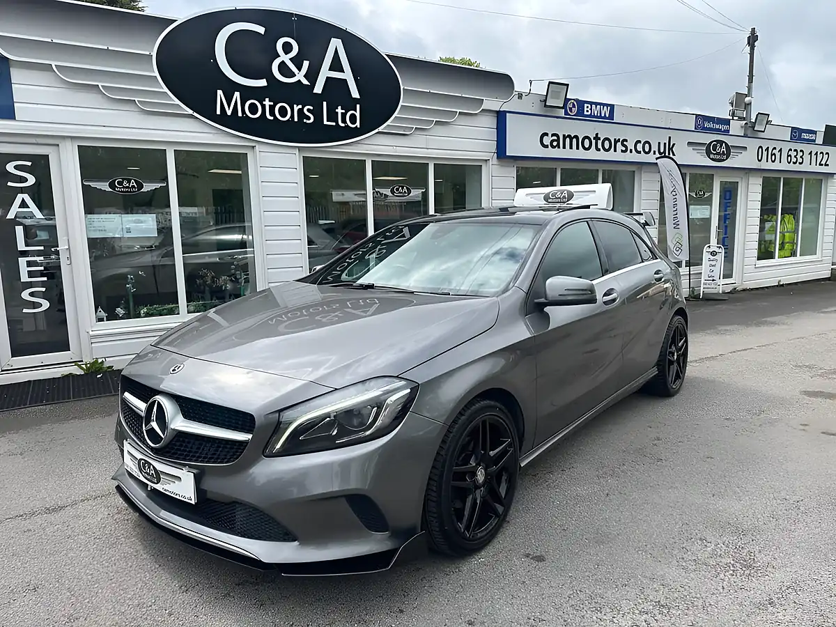 Used 2018 Mercedes-Benz a Class Sport Edition Plus Grey - Interior and Exterior details 3