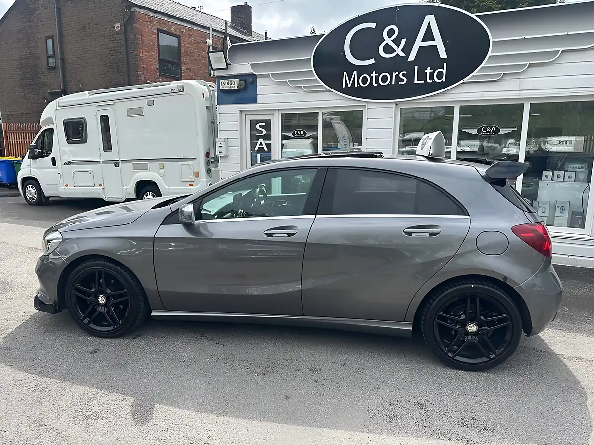 Used 2018 Mercedes-Benz a Class Sport Edition Plus Grey - Interior and Exterior details 4