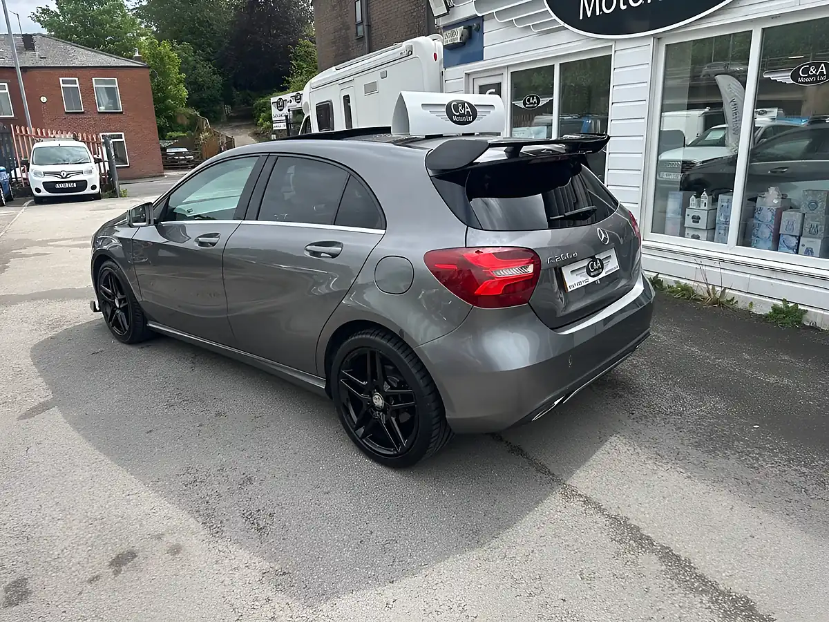 Used 2018 Mercedes-Benz a Class Sport Edition Plus Grey - Interior and Exterior details 5